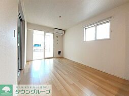 東武東上線 ふじみ野駅 徒歩29分の賃貸アパート 1階1LDKのリビング/ダイニング