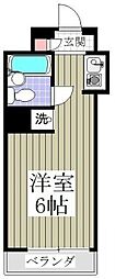 アーバンハイム寿 ワンルームの間取図画像