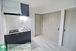 西武多摩川線 是政駅 徒歩9分の賃貸テラスハウス 1階2DKのリビング/ダイニング