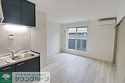 西武多摩川線 是政駅 徒歩11分の賃貸テラスハウス 2階2DKのリビング/ダイニング