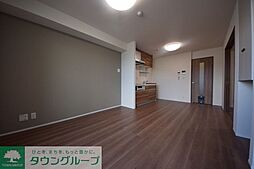 JR中央線 日野駅 徒歩21分の賃貸マンション 1階2LDKのリビング/ダイニング