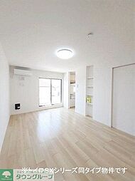 西武拝島線 西武立川駅 徒歩20分の賃貸アパート 2階1LDKのリビング/ダイニング