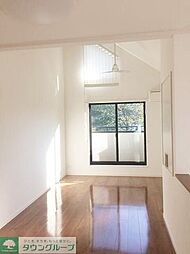 JR南武線 谷保駅 徒歩12分の賃貸テラスハウス 2LDKのリビング/ダイニング