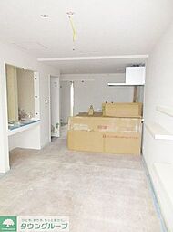 西武多摩湖線 国分寺駅 徒歩13分の賃貸アパート 3階2LDKのリビング/ダイニング