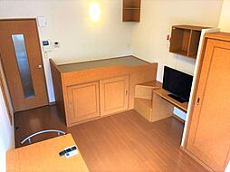 レオパレスブルーコーポ 2階1Kのリビング/ダイニング