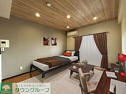 フラット大南2号館 206 2階1Kのリビング/ダイニング