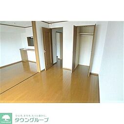 JR武蔵野線 新小平駅 徒歩6分の賃貸アパート 3階2LDKのリビング/ダイニング