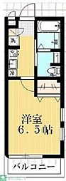 プティメゾン 1Kの間取図画像