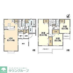 Kolet見沼南中野#10 3LDKの間取り