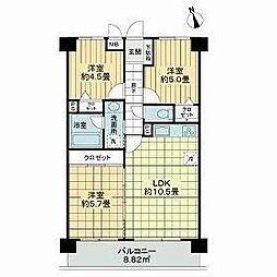 間取図画像 3LDK