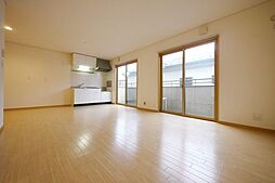 コーポ道半山 Ｃ棟 203 2階1LDKのリビング/ダイニング