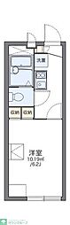 レオパレス城南2 1Kの間取図画像