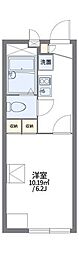 レオパレスラティーダ 1Kの間取図画像
