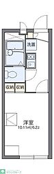 レオパレスサライ 1Kの間取図画像