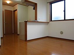 京王線 仙川駅 徒歩15分の賃貸アパート 2階1Kのリビング/ダイニング