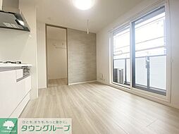 京王線 仙川駅 徒歩13分の賃貸アパート 1階1DKのリビング/ダイニング