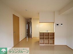 小田急小田原線 狛江駅 徒歩5分の賃貸アパート 2階2LDKのリビング/ダイニング