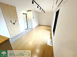 京王相模原線 京王多摩川駅 徒歩10分の賃貸アパート 2階1LDKのリビング/ダイニング