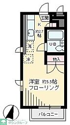 間取図画像 1K