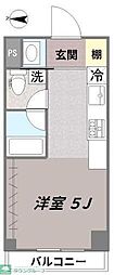 コート山谷 ワンルームの間取図画像