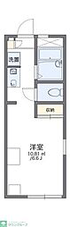 レオパレスソレーユ 1Kの間取図画像