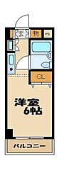 マイステージ世田谷砧 ワンルームの間取図画像