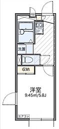 レオパレスエルデンアイ 1Kの間取図画像