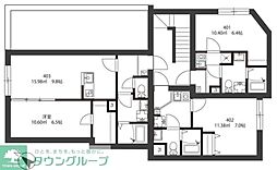 KYUDEN BASE 1LDKの間取図画像