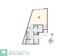 世田谷区松原3丁目マンション 1Kの間取図画像
