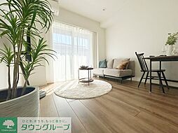 カスタリア旗の台 201 3階1LDKのリビング/ダイニング