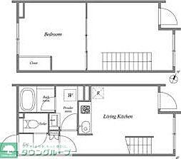 ＡＬＥＲＯ下目黒 4階1LDKの間取り
