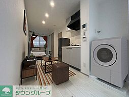 京急本線 平和島駅 徒歩3分の賃貸アパート 1階ワンルームのリビング/ダイニング