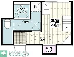 STUDIOS・COM ワンルームの間取図画像