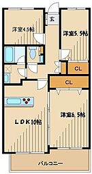 Ｚｓｔｙｌｅ(ジースタイル) 3階3LDKの間取り
