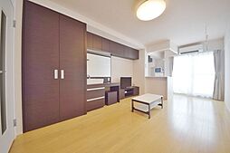 レオネクストサンフラワーIV 2階ワンルームのリビング/ダイニング