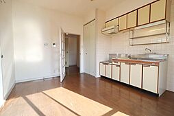 サニーテラスいぶき野 401 4階2DKのリビング/ダイニング