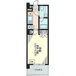 リージア新百合ヶ丘 1Kの間取図画像