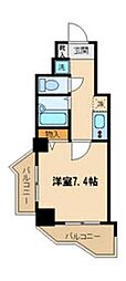 アーバイルトルム町田 1Kの間取図画像