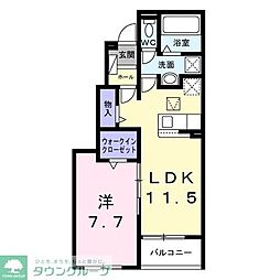 Sun Field 1LDKの間取図画像