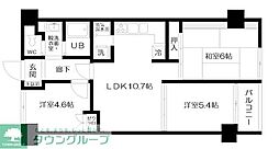 シティハウス西大久保 12階3LDKの間取り