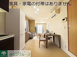 都営大江戸線 牛込柳町駅 徒歩3分の賃貸アパート 2階1LDKのリビング/ダイニング