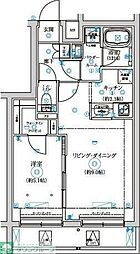 セジョリ中野富士見町 1LDKの間取図画像