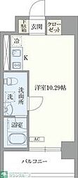 OPENBLOOM東新宿 ワンルームの間取図画像