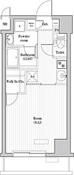 レジデンス北大塚 1Kの間取図画像