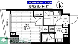 ステージファースト上落合 1Kの間取図画像