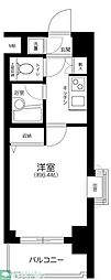 パレステュディオ目白 1Kの間取図画像
