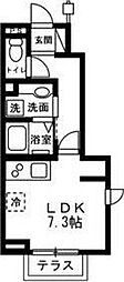 MNB HOUSE ワンルームの間取図画像