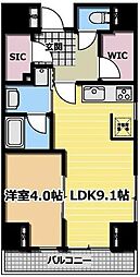 プリムローズ駒込 1LDKの間取図画像