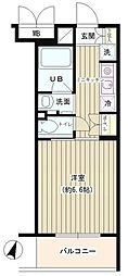 TSハイム新宿 1Kの間取図画像