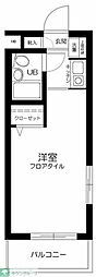 スカイコート新宿落合5 ワンルームの間取図画像